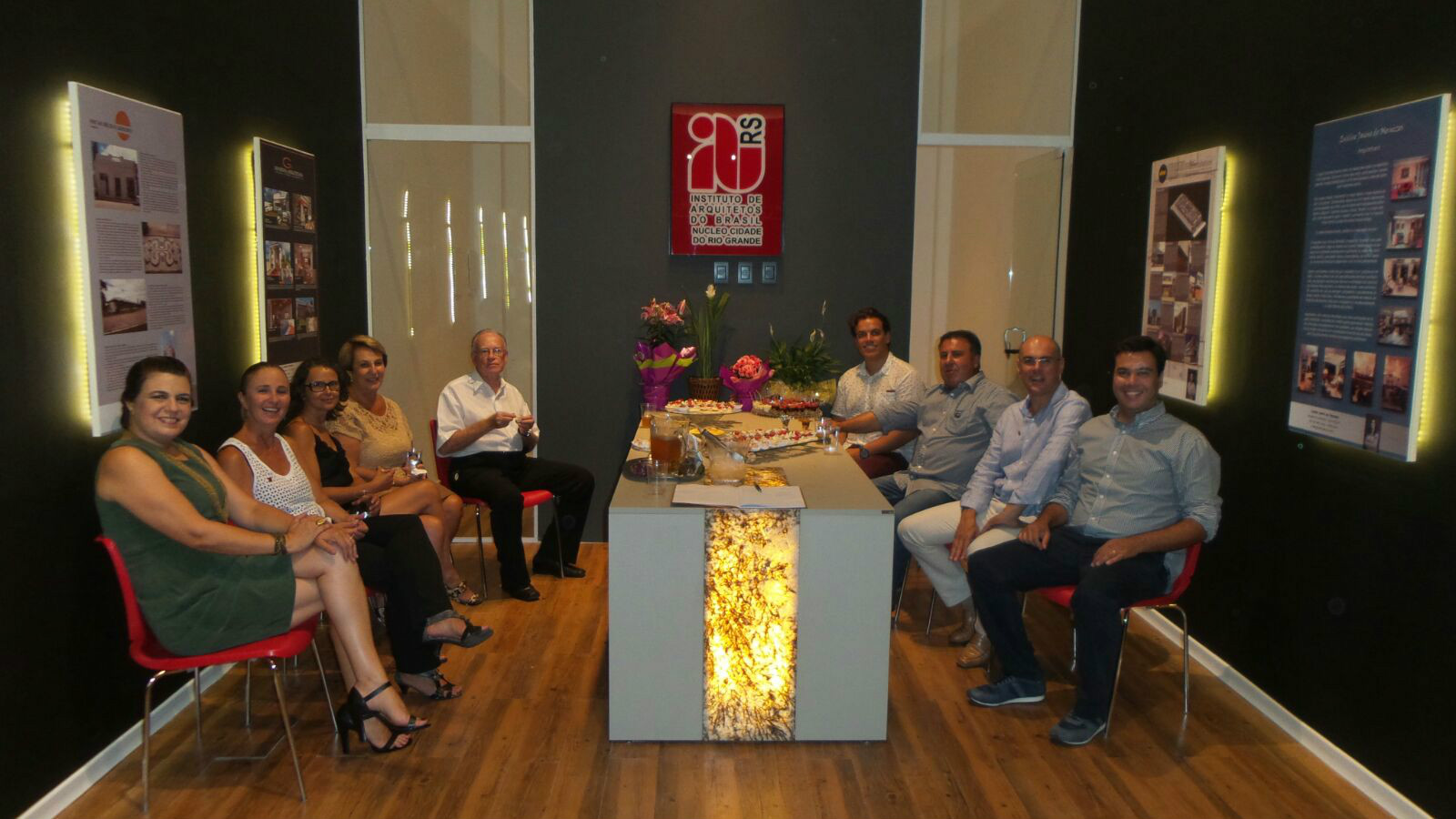 Inauguração do espaço multiuso do IAB/RS em Rio Grande.