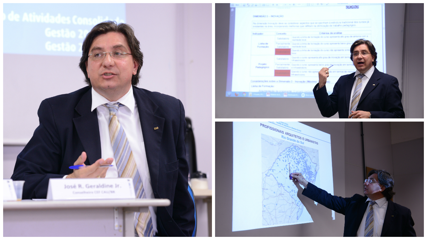 Conselheiro Federal José Roberto Geraldine Junior.