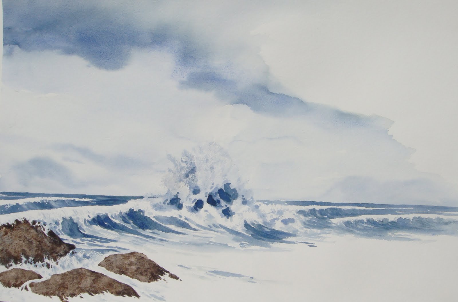 Aquarela de Edgar do Valle.